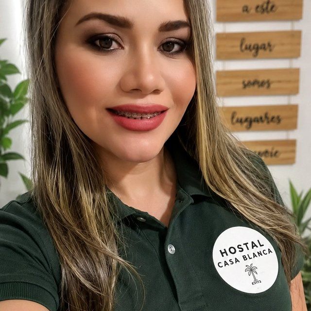 Jessica, del equipo del Hostal CasaBlanca